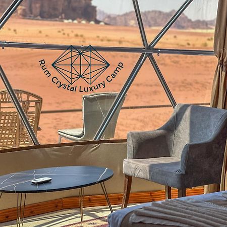 Rum Crystal Luxury Camp Вади Рум Екстериор снимка