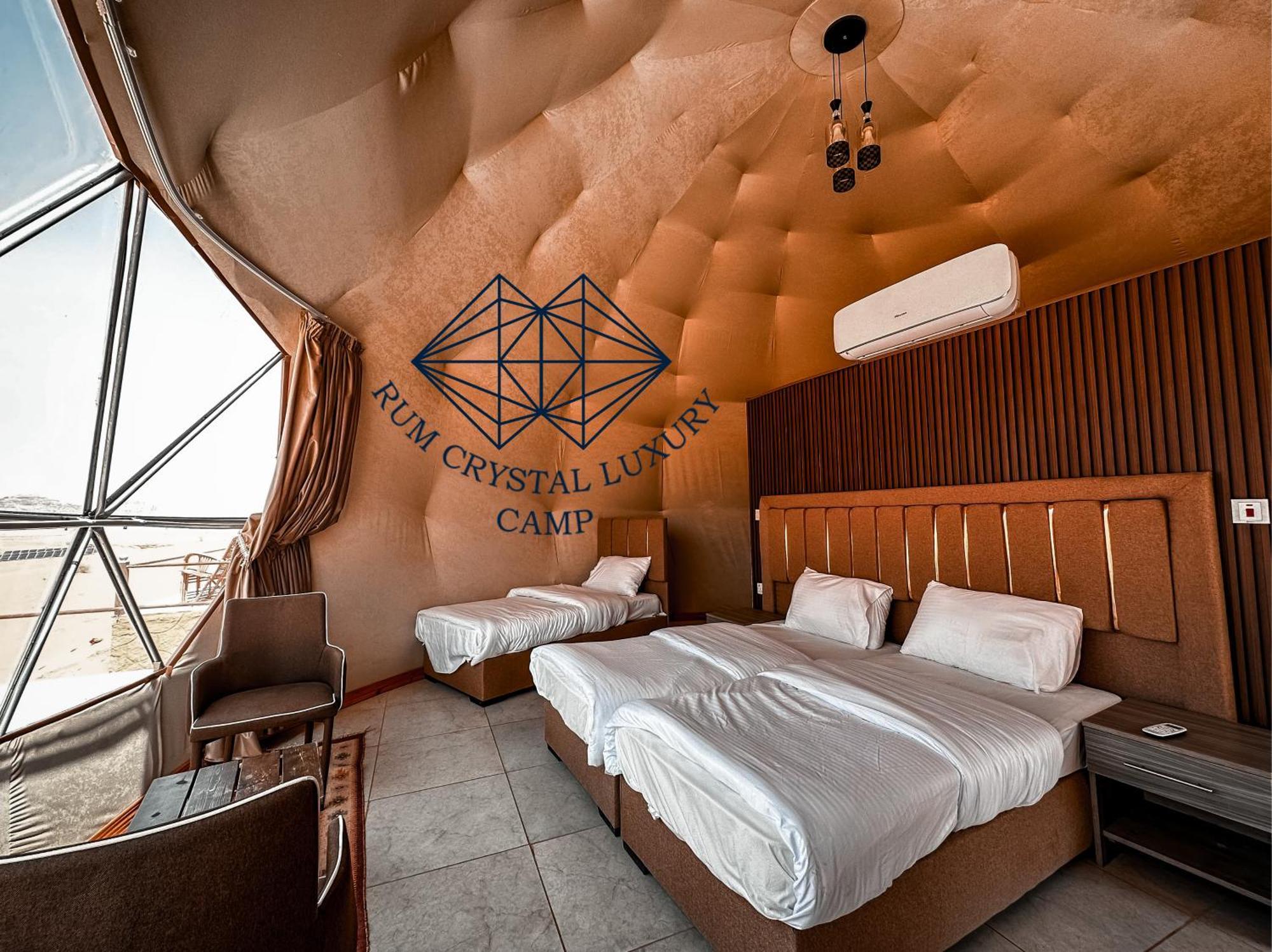 Rum Crystal Luxury Camp Вади Рум Екстериор снимка