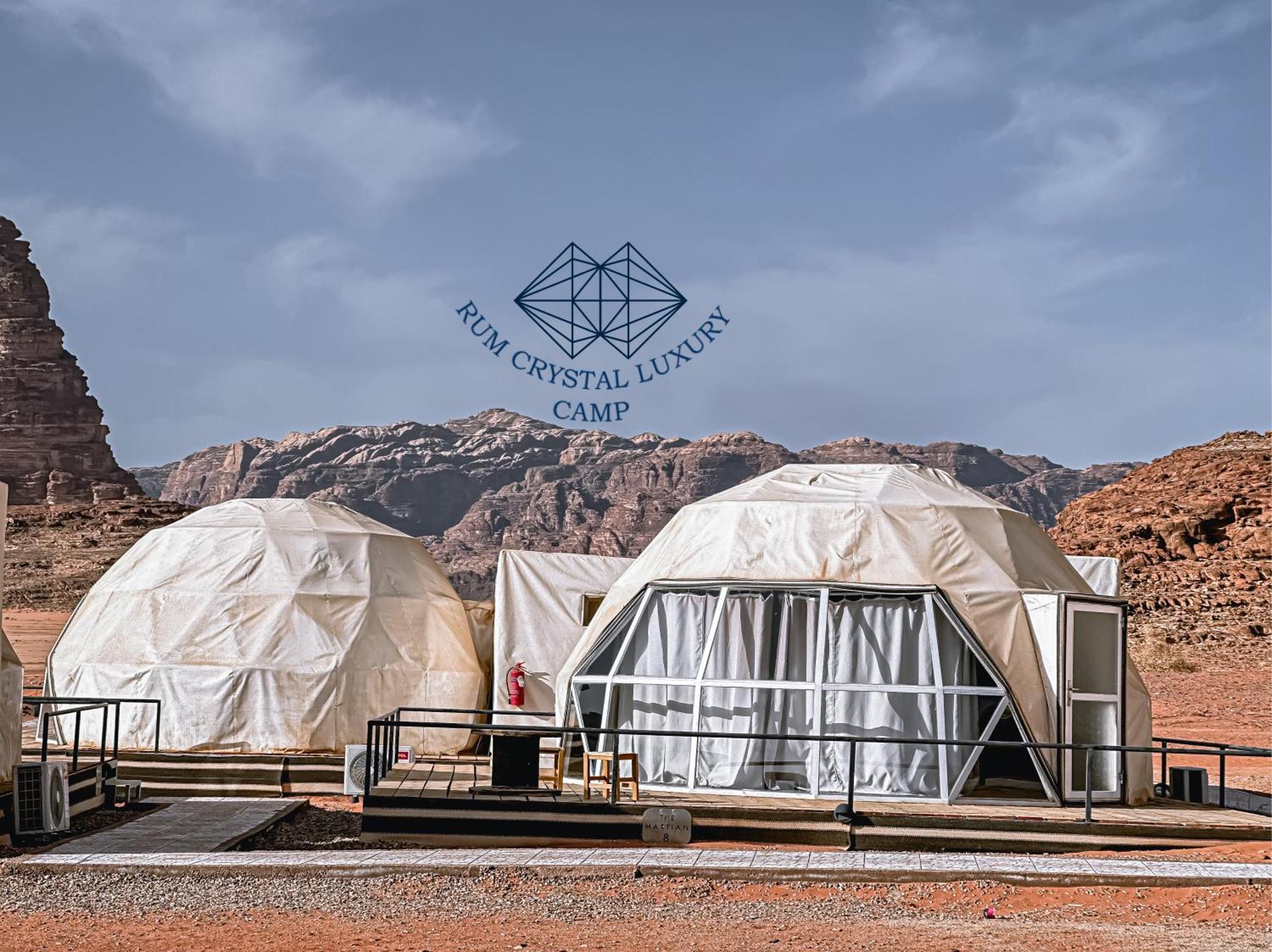 Rum Crystal Luxury Camp Вади Рум Екстериор снимка