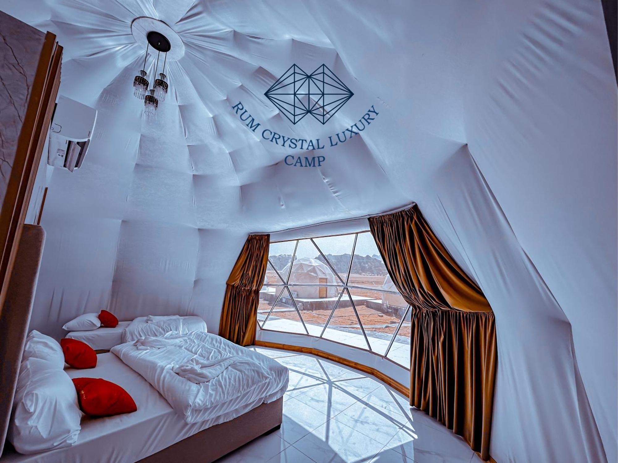 Rum Crystal Luxury Camp Вади Рум Екстериор снимка