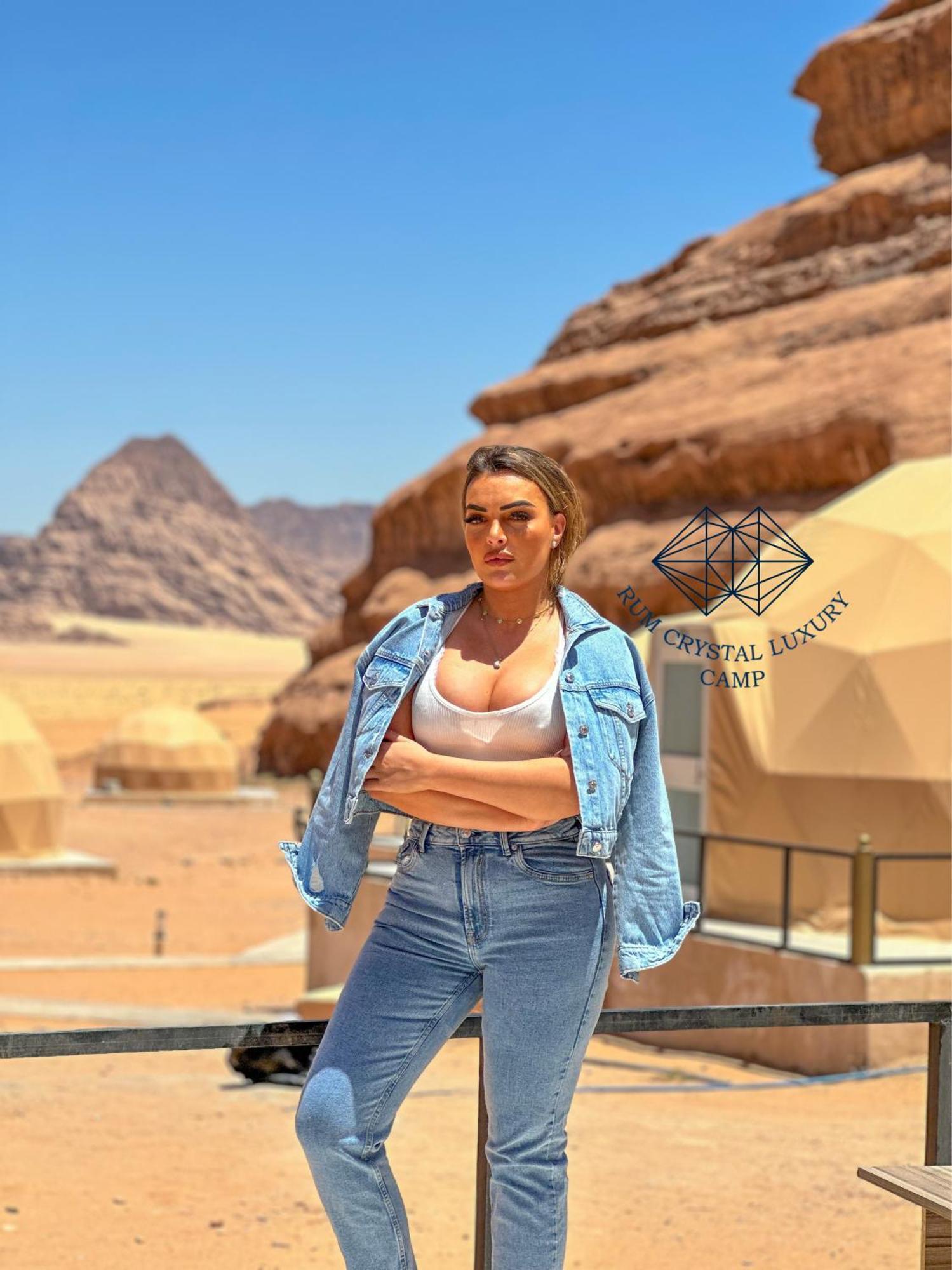 Rum Crystal Luxury Camp Вади Рум Екстериор снимка