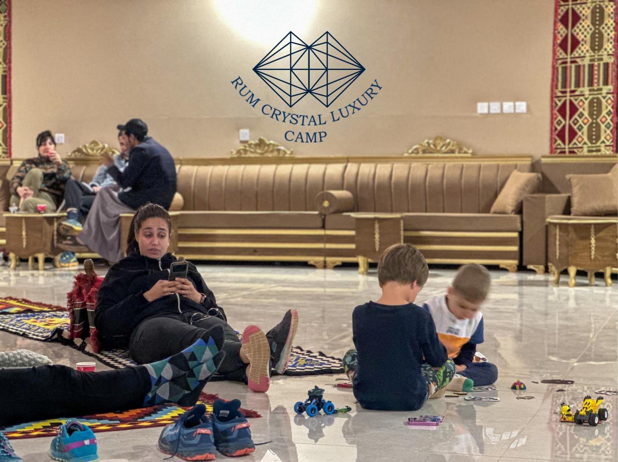Rum Crystal Luxury Camp Вади Рум Екстериор снимка