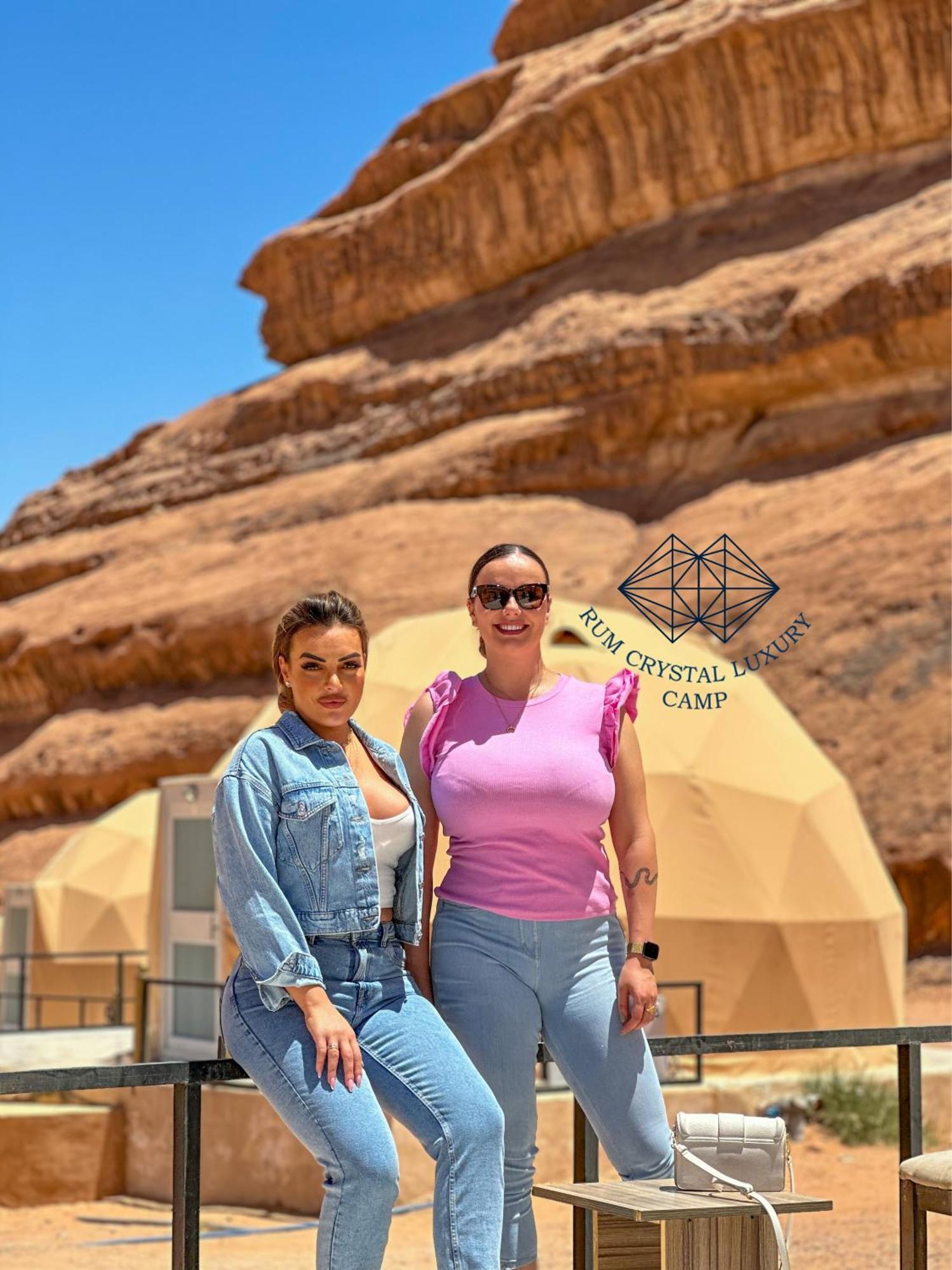 Rum Crystal Luxury Camp Вади Рум Екстериор снимка