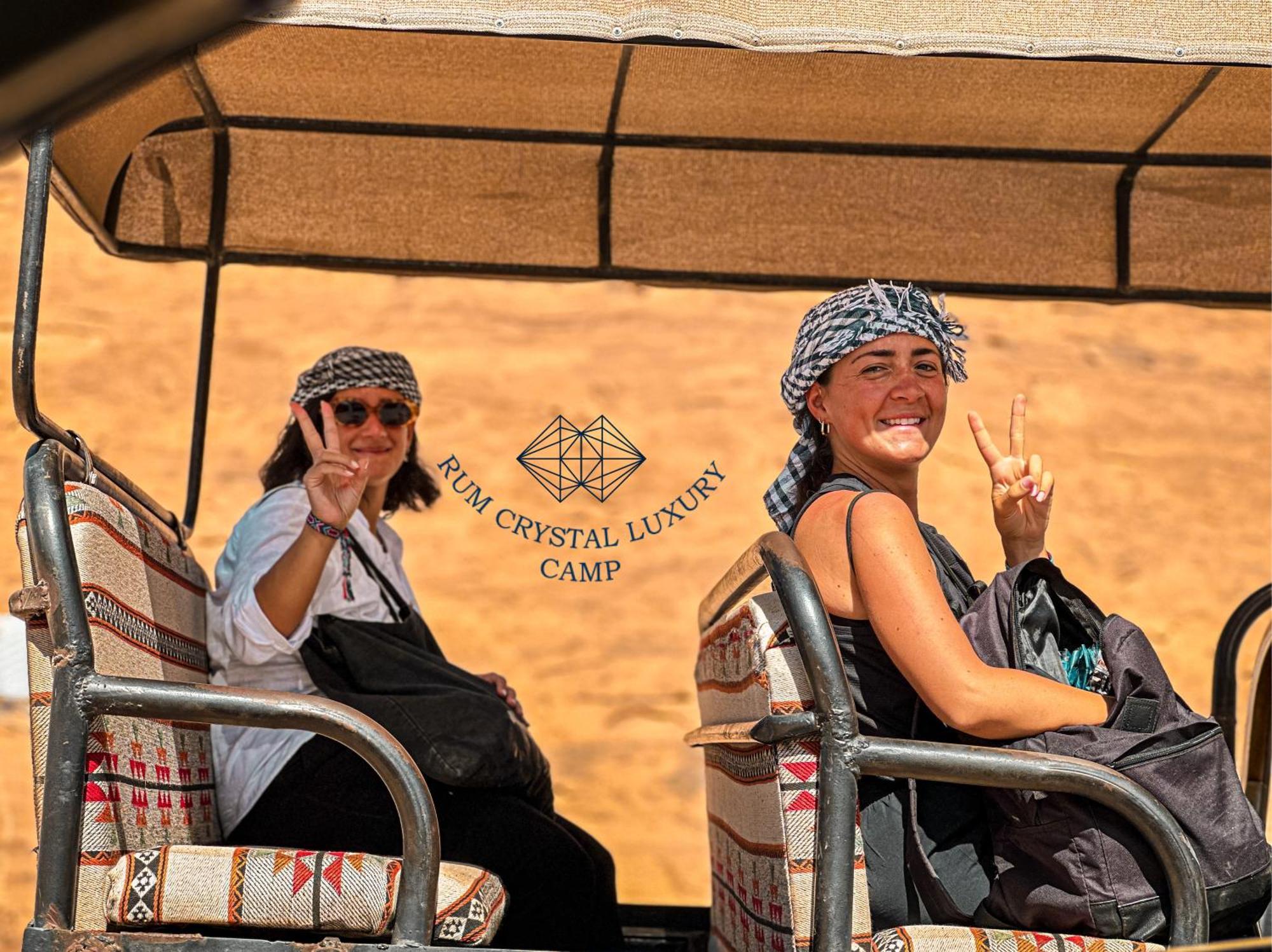 Rum Crystal Luxury Camp Вади Рум Екстериор снимка