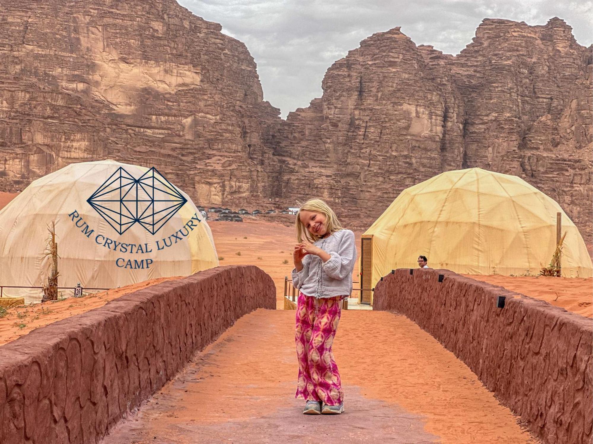 Rum Crystal Luxury Camp Вади Рум Екстериор снимка