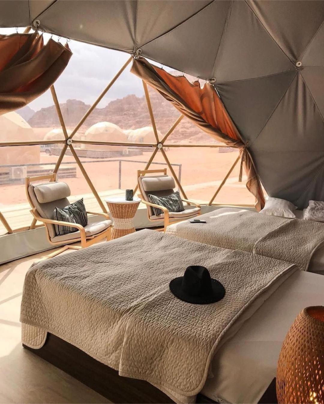 Rum Crystal Luxury Camp Вади Рум Екстериор снимка